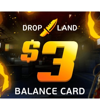 Dropland.net 3 USD Wallet Card Key GLOBAL
